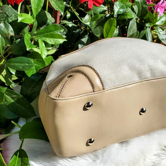 GUCCI AUTHENTIC CREAM SATCHEL padlock & key - Picture 4 of 13